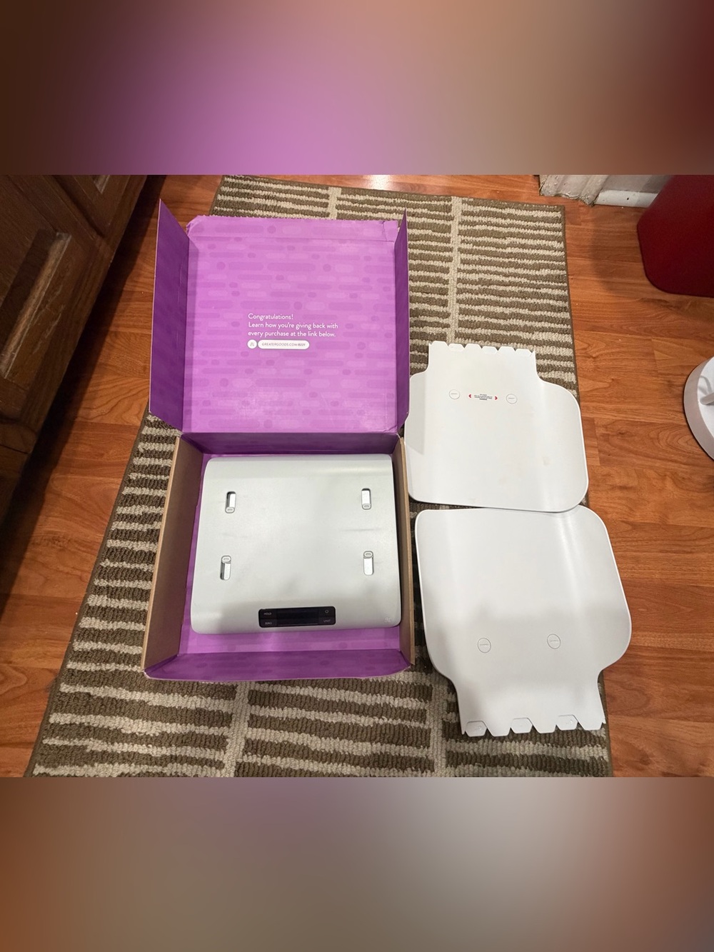 Baby weight scale